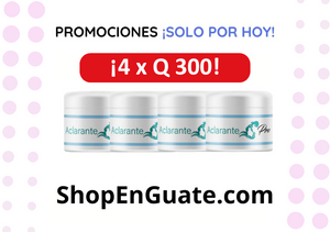¡Mega promoción de Crema Aclarante!