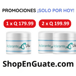 ¡Mega promoción de Crema Aclarante!